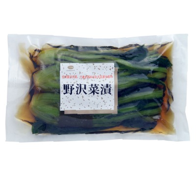 予約【単品おせち：冷蔵】野沢菜漬300g