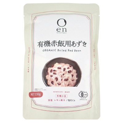 (遠藤製餡)有機赤飯用あずき230g