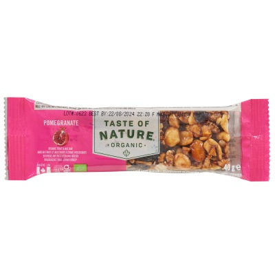 (むそう)オーガニックフルーツ&ナッツバー･ザクロ1本