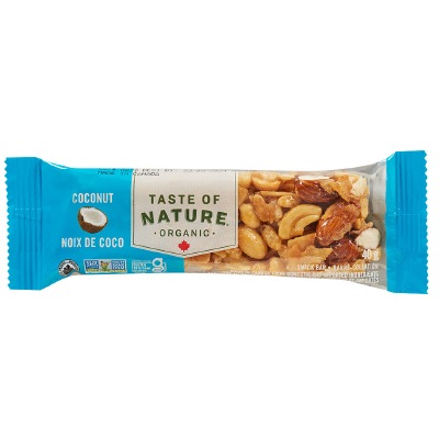 (むそう)オーガニックフルーツ&ナッツバー･ココナッツ1本