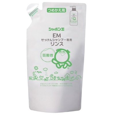 (シャボン玉)EMせっけんシャンプー専用リンス詰替420ml