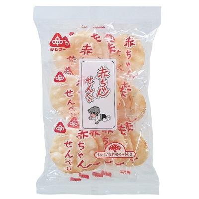 (サンコー)赤ちゃんせんべい25g(1枚×14袋)