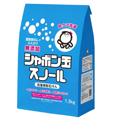 (シャボン玉)粉石けんスノール・紙袋1.5kg