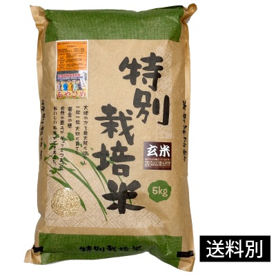 R7年度産 特別栽培米・新篠津あやひめ　玄米5kg【店舗取扱】