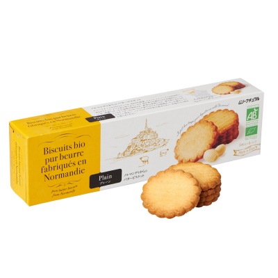 (むそう)オーガニックバタービスケット・プレーン5枚×4