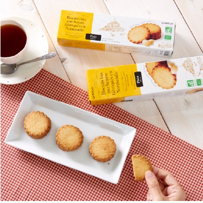 (むそう)オーガニックバタービスケット・プレーン5枚×4