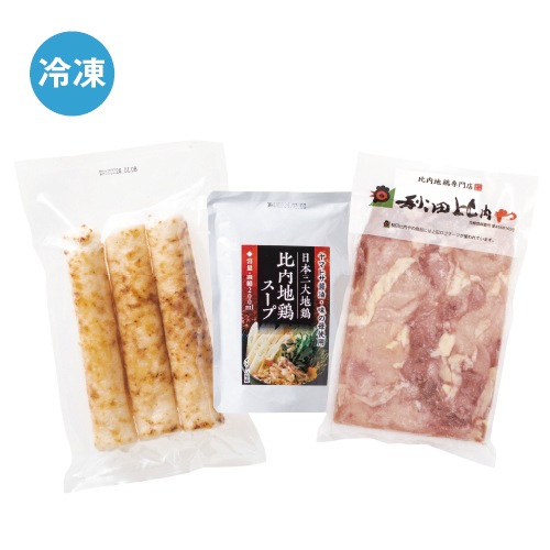 予約【単品おせち:冷凍】秋田・きりたんぽ鍋セット2人前