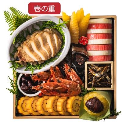 （追加販売中残りわずか！）ムソーのワンランク上の豪華おせち4～5人前「寿」セット27品　　【配送時間指定不可・送料無料】　