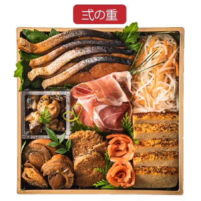 （追加販売中残りわずか！）ムソーのワンランク上の豪華おせち4～5人前「寿」セット27品　　【配送時間指定不可・送料無料】　