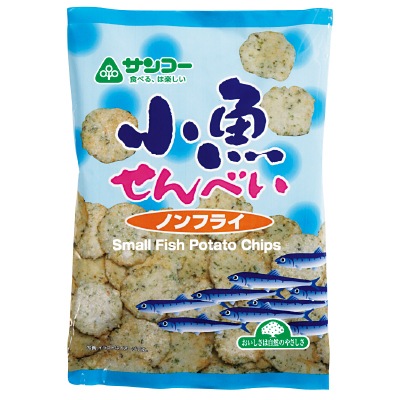 (サンコー)小魚せんべいノンフライ60g