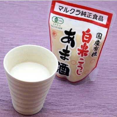 (マルクラ)国産有機白米こうじあま酒250g