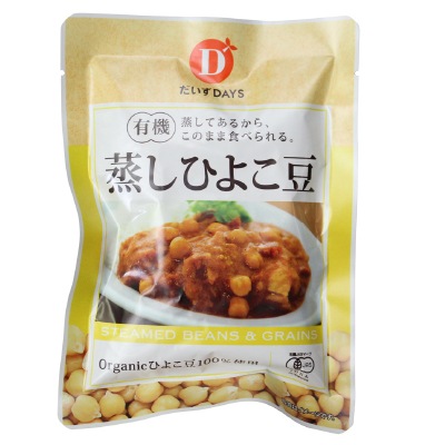 (だいずデイズ)有機蒸しひよこ豆85g