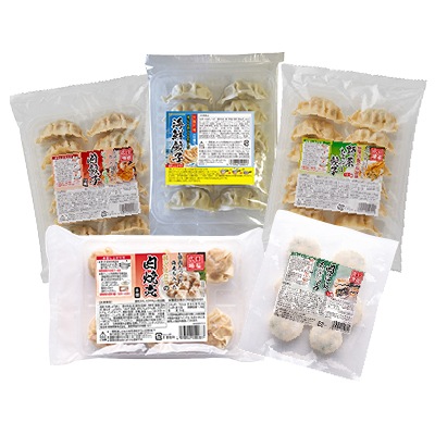 (口福広場)夏の飲茶バラエティーセット5品【ギフト_のし短冊可】【送料無料】