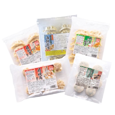 夏ギフト(口福広場)夏の飲茶バラエティーセット5品【短冊のし可・名入れ不可】【送料無料】