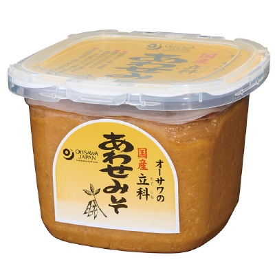 (オーサワ)国内産立科あわせみそ750g【店舗取扱】