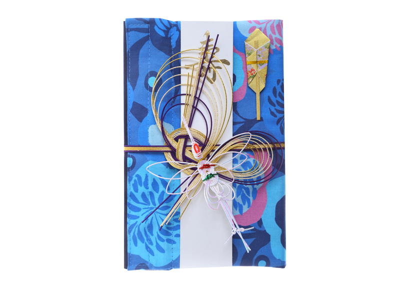 ご祝儀袋 結姫 musubime 白梅（コットン）栄寿（青） | 白梅