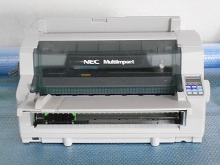 すぐ使用出来ます】NEC 好し ドットインパクトプリンター 