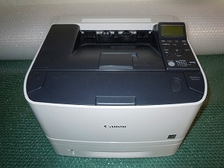 CANON LBP6600　A4レーザ カウント2642枚　純正トナー　動作OK CANON LBP6600 A4レーザ カウント2642枚 純正トナー 動作OK