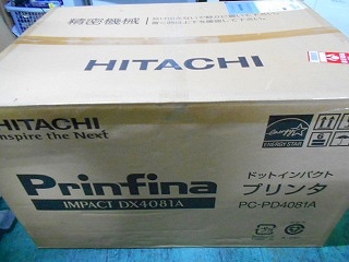 未使用品 HITACHI DX4081A PC-PD4081A ドットインパクトプリンタ