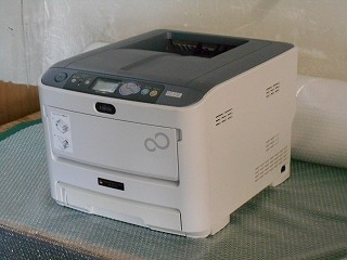 富士通 XL-C2340 A4カラーページプリンタ 総印字枚数3,000枚/LAN両面