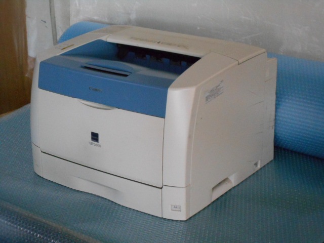 Canon LBP3600 A3レーザープリンター/印字2万枚台/トナー不良要交換 