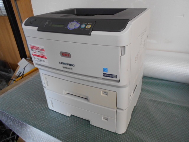 OKI COREFIDO2 B821n-T A3レーザープリンター 総印字枚数6万枚以下
