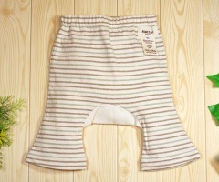 ベビー服【3色ボーダーモンキーパンツ】(70-90cm)