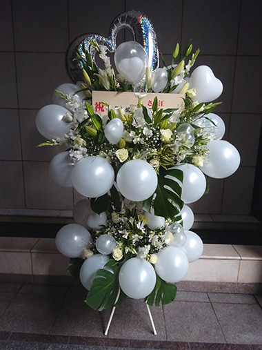 バルーンスタンド花｜バルーンスタンド花｜むつ美花店