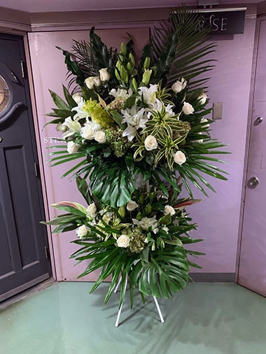 スタンド花2段｜スタンド花｜むつ美花店