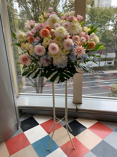 スタンド花1段｜スタンド花｜むつ美花店