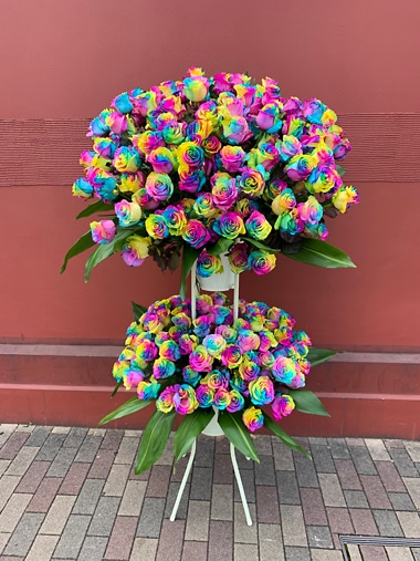 スタンド花2段｜すべての商品｜むつ美花店