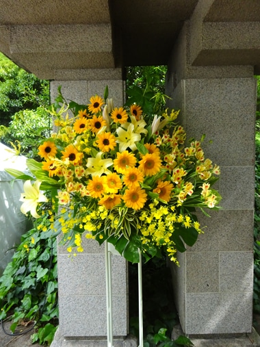 スタンド花1段｜スタンド花｜むつ美花店