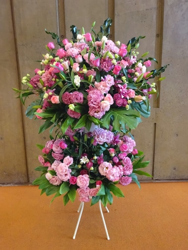 スタンド花2段｜すべての商品｜むつ美花店