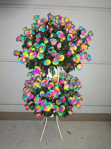 スタンド花2段｜すべての商品｜むつ美花店