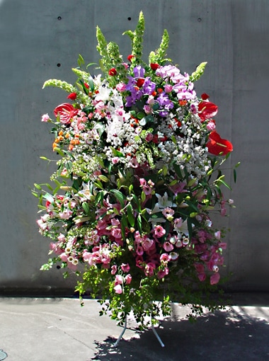 スタンド花3段｜すべての商品｜むつ美花店