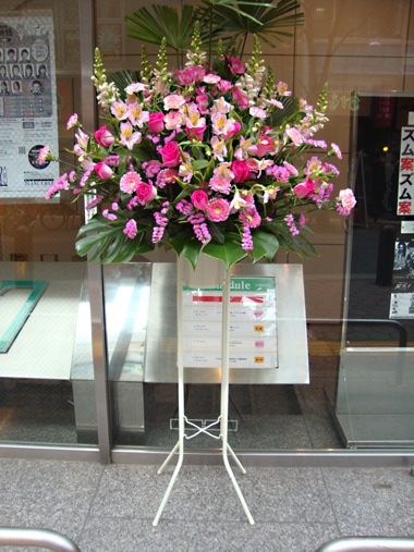スタンド花1段｜スタンド花｜むつ美花店