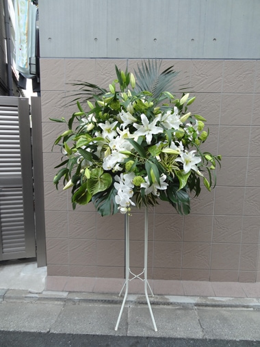 スタンド花1段｜スタンド花｜むつ美花店