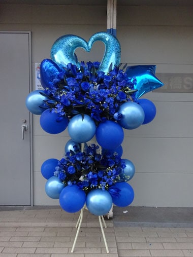 バルーンスタンド花2段｜すべての商品｜むつ美花店