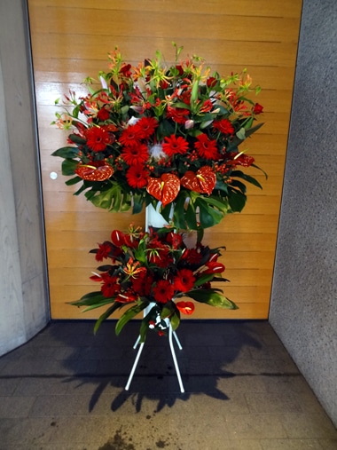 スタンド花2段｜すべての商品｜むつ美花店
