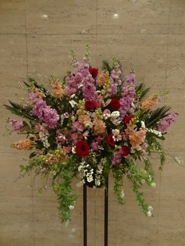 スタンド花1段｜すべての商品｜むつ美花店