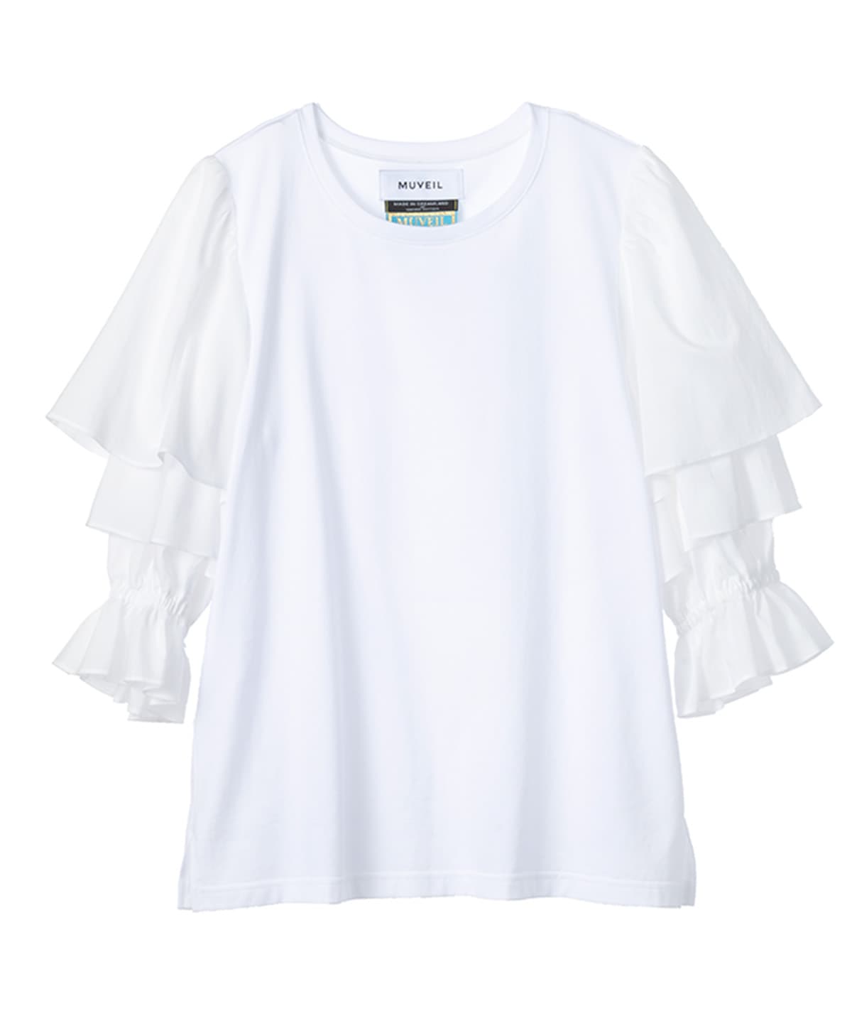 Cpフリルスリーブtシャツ すべての商品 Muveil Online Shop Cpフリルスリーブtシャツ すべての商品 Muveil Online Shop