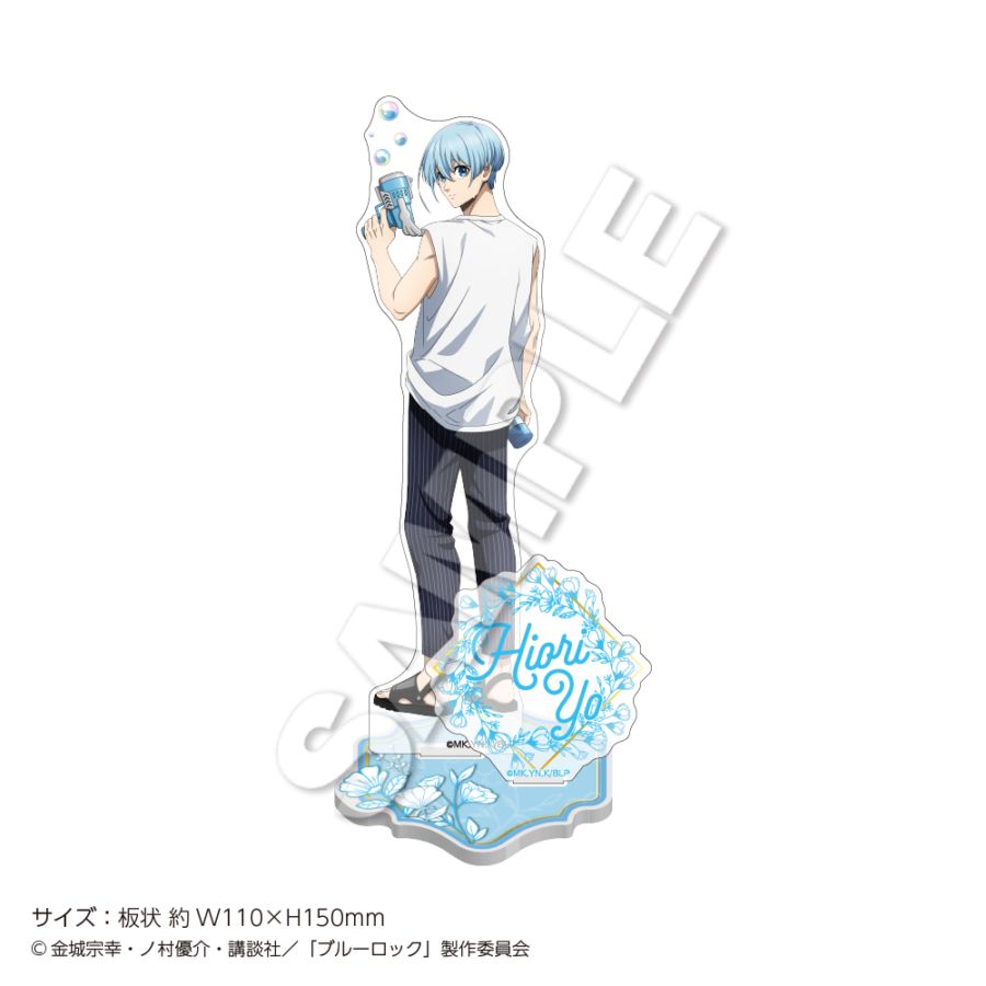 ブルーロック バースデー　缶バッジ　アクリルスタンド　氷織羊 TVアニメ「ブルーロック」バースデーグッズ「氷織 羊」 : アニメ