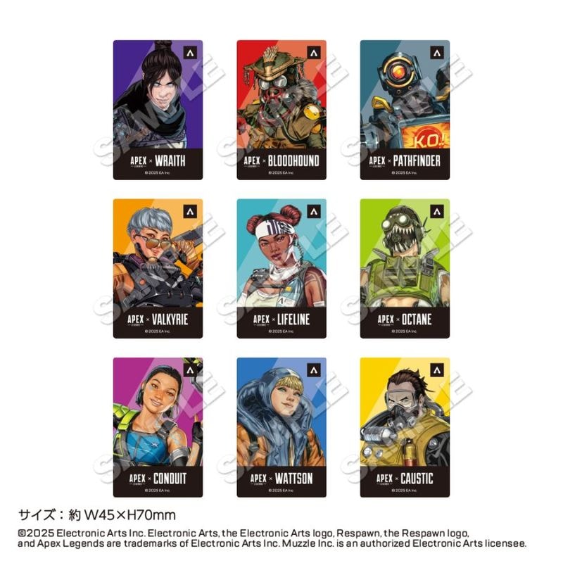 ��APEX LEGENDS�ץȥ졼�ǥ��󥰥ޥ��ͥå�(9��)  PACK
