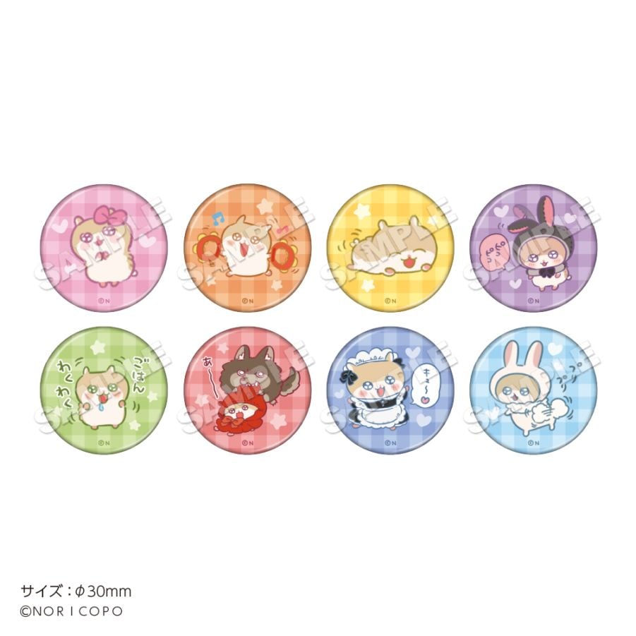 クソハムちゃん」キラリンまめ缶バッジ コビハムCollection PACK