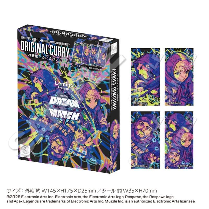 ��2026ǯ5����ܤ��Ϥ�ͽ���LEMINO PRESENTS E-ELEMENTS DREAM MATCH APEX LEGENDS ORIGINAL CURRY ����ڤ����������졼