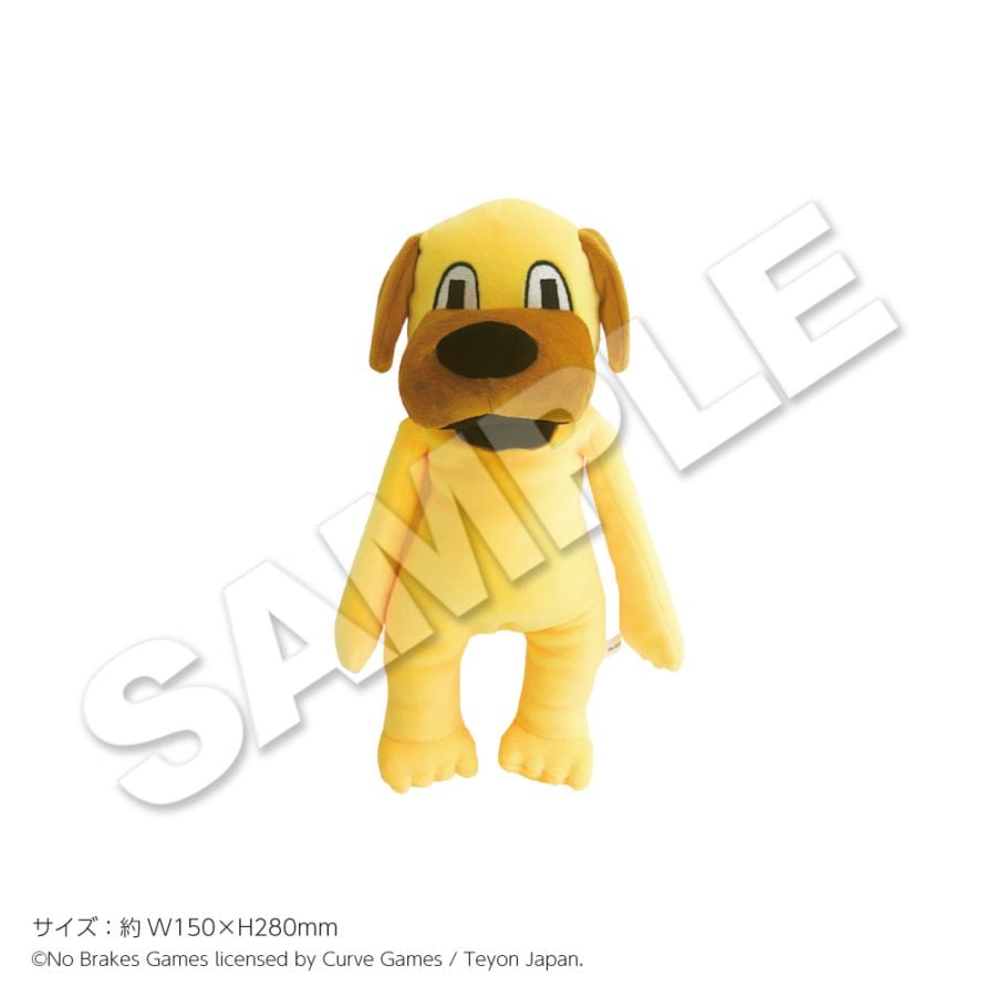 ヒューマンフォールフラット　buddyぬいぐるみ Yellow 黄色　犬 2026年7月上旬お届け】「ヒューマンフォールフラット」 Buddy