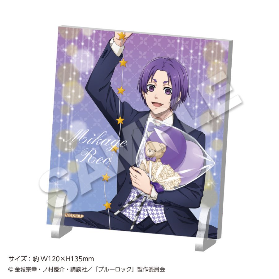 2026年8月下旬お届け予定】「ブルーロック」 アクリルラメアート