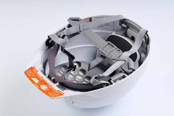 防災ヘルメット IZANO ホワイト | 追加オプション | MIYABIWORKS