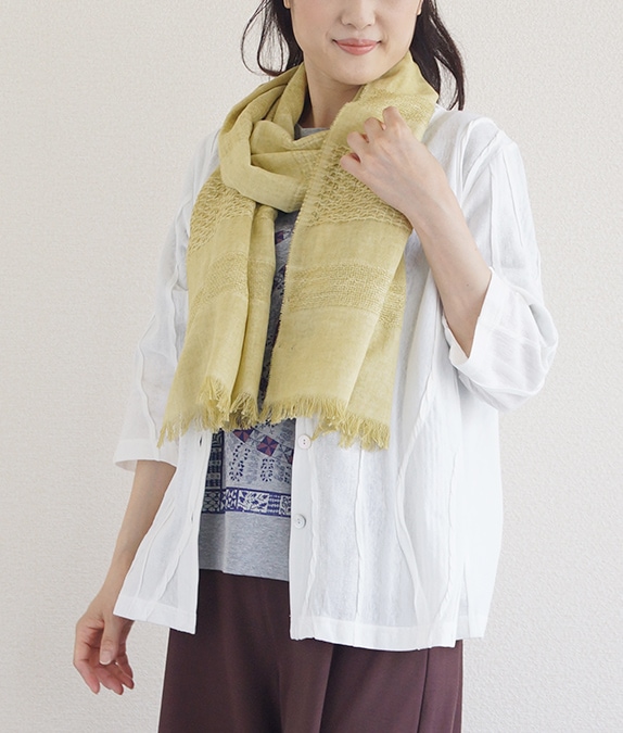 【アウトレット均一】変り織りストール