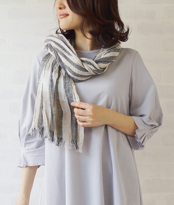 【アウトレット均一】スパン額織ストール